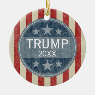 Décoration En Céramique Donald Trump - You can change date to 2020