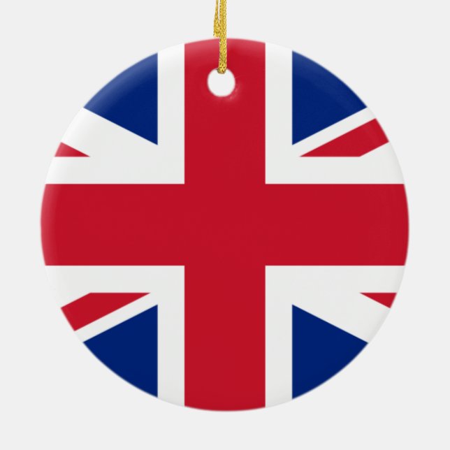 Décoration En Céramique Drapeau de l'Organisation britannique (Dos)