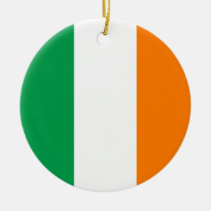 Décoration En Céramique Drapeau irlandais