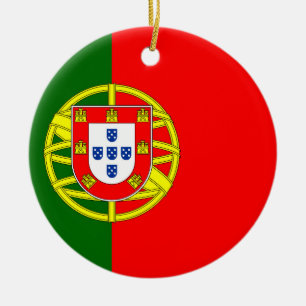 Décoration En Céramique Drapeau Portugal