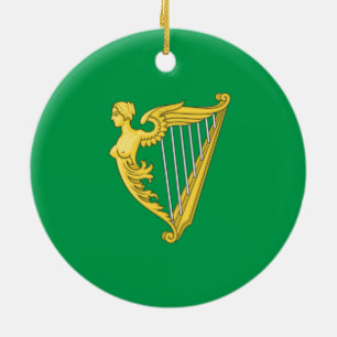 Décoration En Céramique Drapeau républicain irlandais