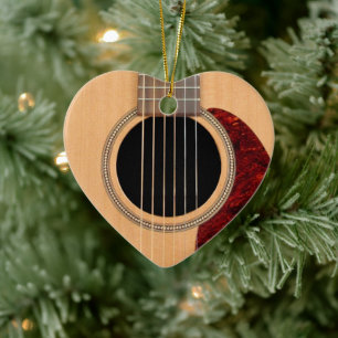Décoration En Céramique Dreadnoud Acoustique 6 cordes Guitare