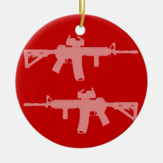 Décoration En Céramique Droit égal aux armes à feu