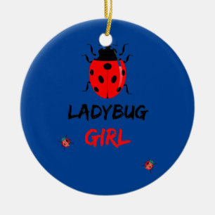 Décoration En Céramique Drôle Ladybugs fille Insectes Bugs