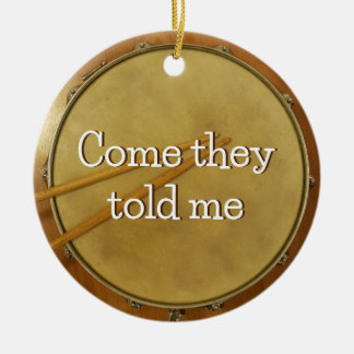 Décoration En Céramique Drummer Snare Drare