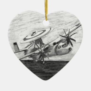 Décoration En Céramique E-2C Hawkeye (écran)