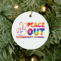 École primaire Peace Out Tie Dye dernier jour
