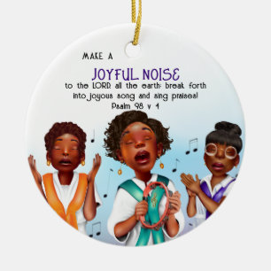 Décoration En Céramique Écriture de chanteurs afro-américains