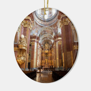 Décoration En Céramique Église De L'Abbaye Melk, Basse-Autriche