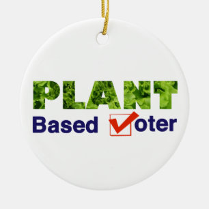 Décoration En Céramique Électeur basé sur les plantes