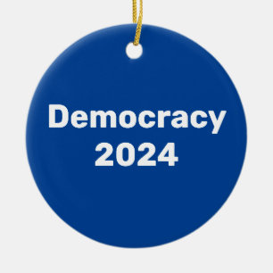 Décoration En Céramique Élection présidentielle de 2024 pour la démocratie