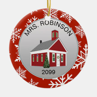 Décoration En Céramique Élégant enseignant principal Ornament de l'école