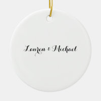 Élégante calligraphie minimaliste mariage noir bla