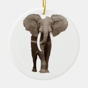 Décoration En Céramique Eléphant