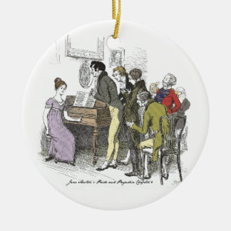 Décoration En Céramique Elizabeth Performs - Jane Austen Pride & Prejudice