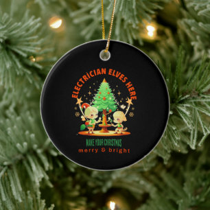 DÉCORATION EN CÉRAMIQUE ELVES ÉLECTRIQUES ICI