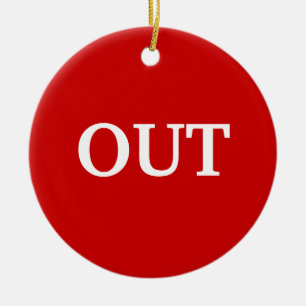 Décoration En Céramique en vert rouge