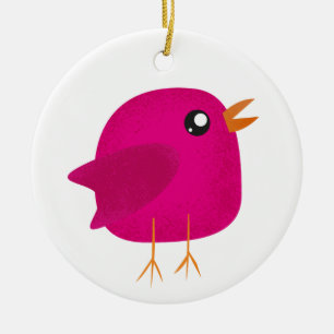 Décoration En Céramique Enfants oiseau mignon 