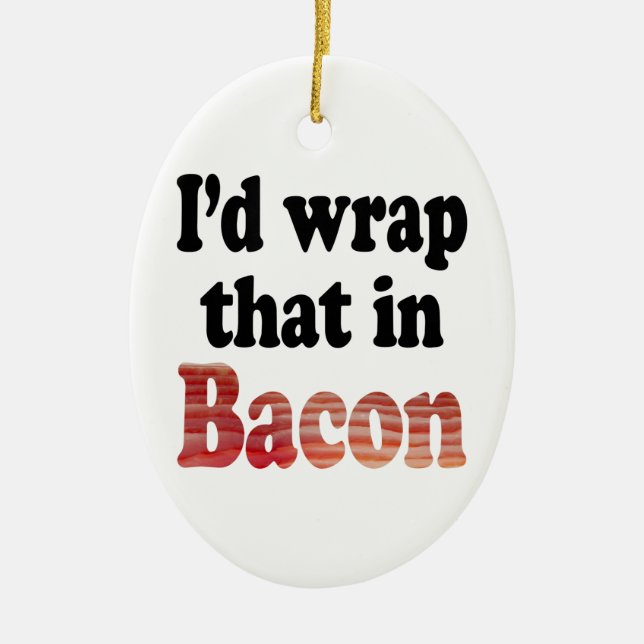 Décoration En Céramique Enveloppe Bacon (Devant)