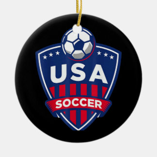 Décoration En Céramique Équipe des États-Unis de football