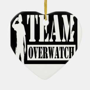 Décoration En Céramique Équipe Overwatch