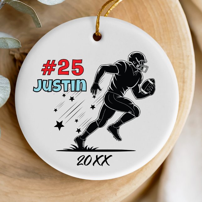 Décoration En Céramique équipe sportive de footballeur personnalisée (Créateur téléchargé)