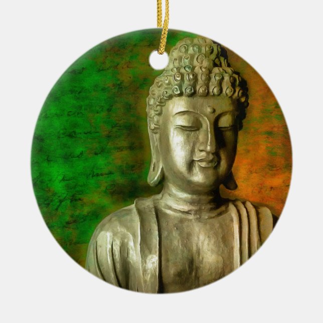 Décoration En Céramique Esprit de Bouddha (Devant)