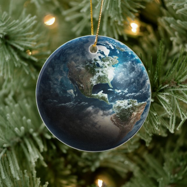 Décoration En Céramique États-Unis d'Amérique de l'espace (Arbre)