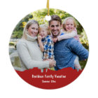 Été Lake Paddles Texte + Photo Rouge Noël