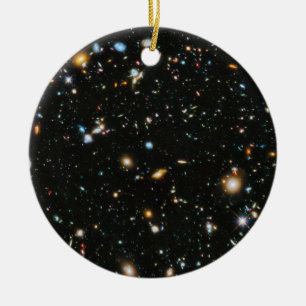 Décoration En Céramique Étoiles dans l'espace - champ ultra profond de