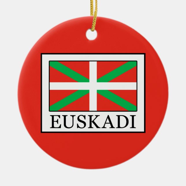 Décoration En Céramique Euskadi (Devant)