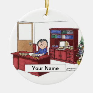 Décoration En Céramique Exécutif - Femme