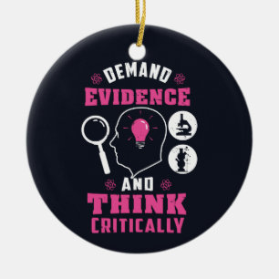 Décoration En Céramique Exiger des preuves et penser la science critique