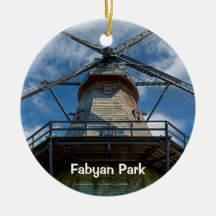 Décoration En Céramique Fabyan Park Dutch Smock Mill
