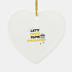 Décoration En Céramique Faisons un peu de macrame