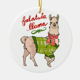 Décoration En Céramique Falalala Llama