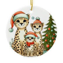 Famille Leopard mignonne