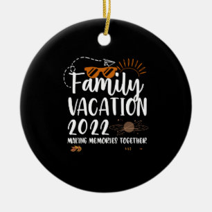 Décoration En Céramique Family Vacation 2022