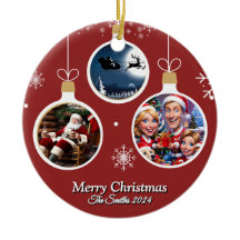 Fantaisie, mignonne, moderne Photo de famille Noël