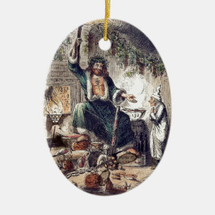 Décoration En Céramique Fantôme de cadeau de Noël avec le grippe-sou
