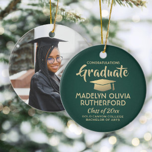 Décoration En Céramique Félicitations pour les diplômes de photographie Ve