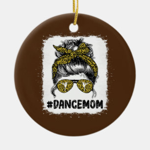 Décoration En Céramique Femmes Danse Maman Vie Messeuse Bun Leopard Ballet