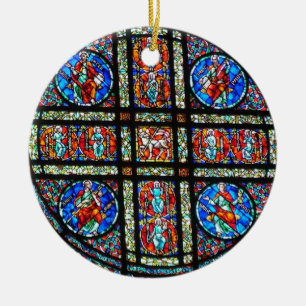Décoration En Céramique Fenêtre en verre teinté
