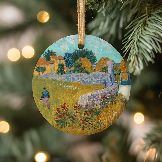 Décoration En Céramique Ferme en Provence | Vincent van Gogh (Créateur téléchargé)
