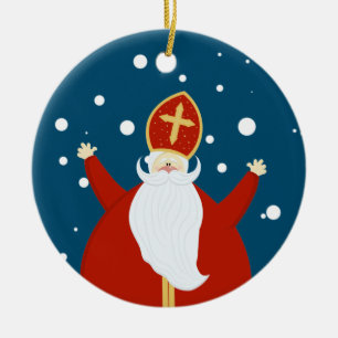 Décoration En Céramique Fêtes de la Saint-Nicolas