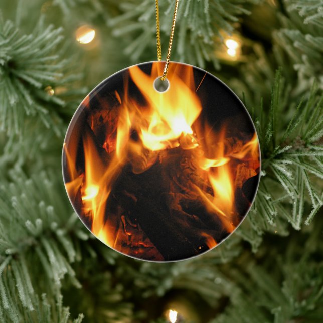 Décoration En Céramique Feu (Arbre)
