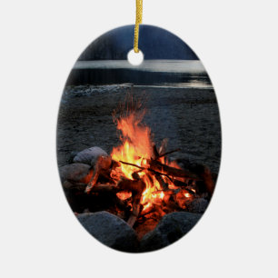 Décoration En Céramique Feu de Lakeside