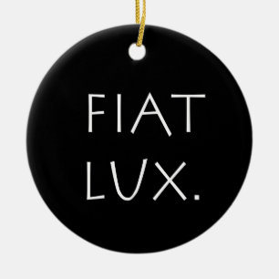 Décoration En Céramique Fiat Lux