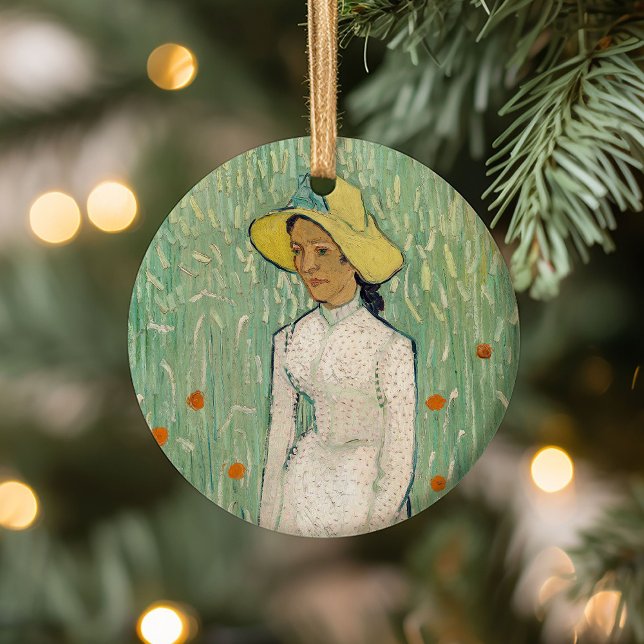 Décoration En Céramique Fille en blanc | Vincent van Gogh (Créateur téléchargé)