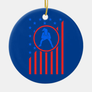 Décoration En Céramique Filles Lutter Maman Femmes Lutter Femme Lutte